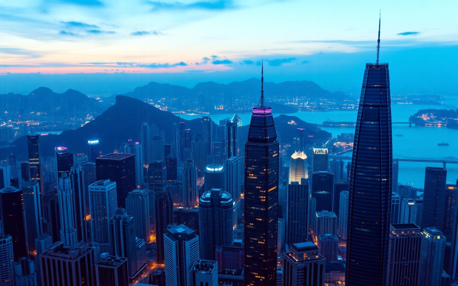 Hong Kong skyline where SPARK International HK Limited is based